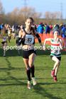Girls under-13s 2022 Northern Cross Country Champs., Pontefract. Photo: David T. Hewitson/Sports for All Pics